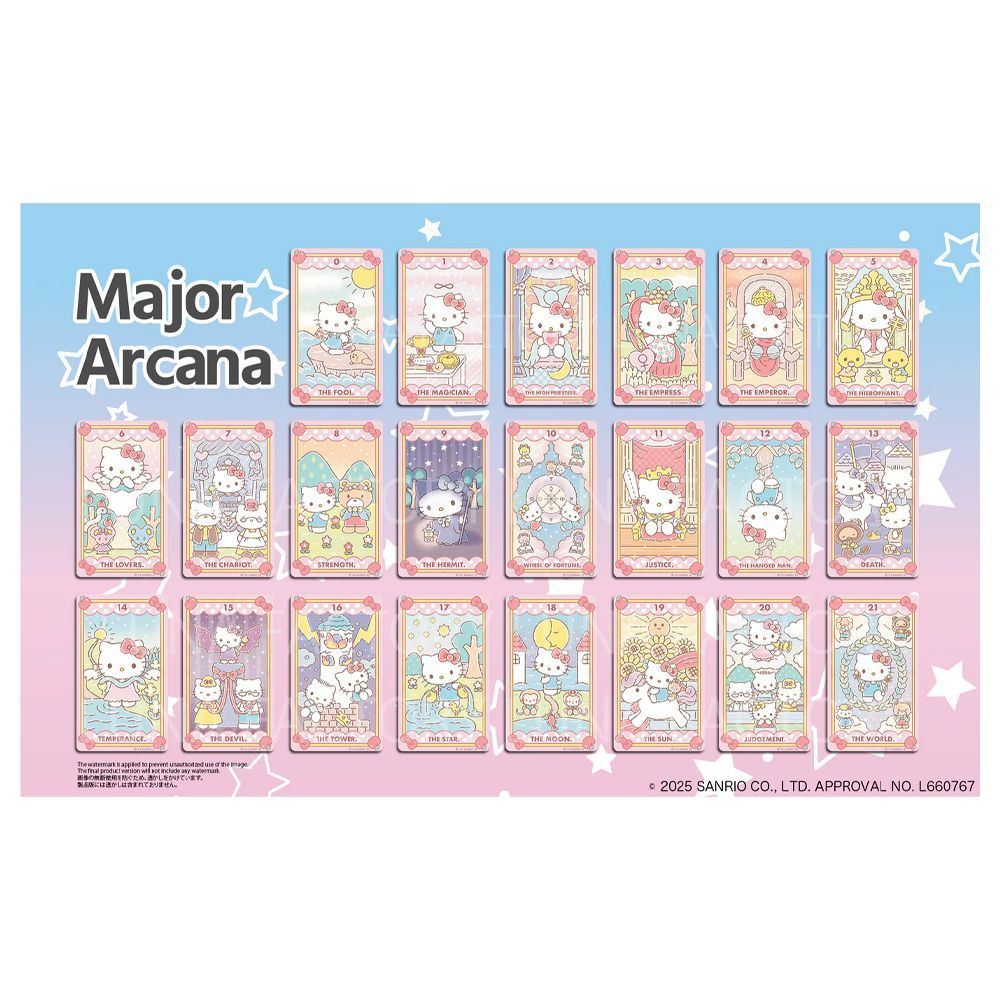 カード】【サンリオ】ルナズ ハローキティ タロット 日本語 解説書