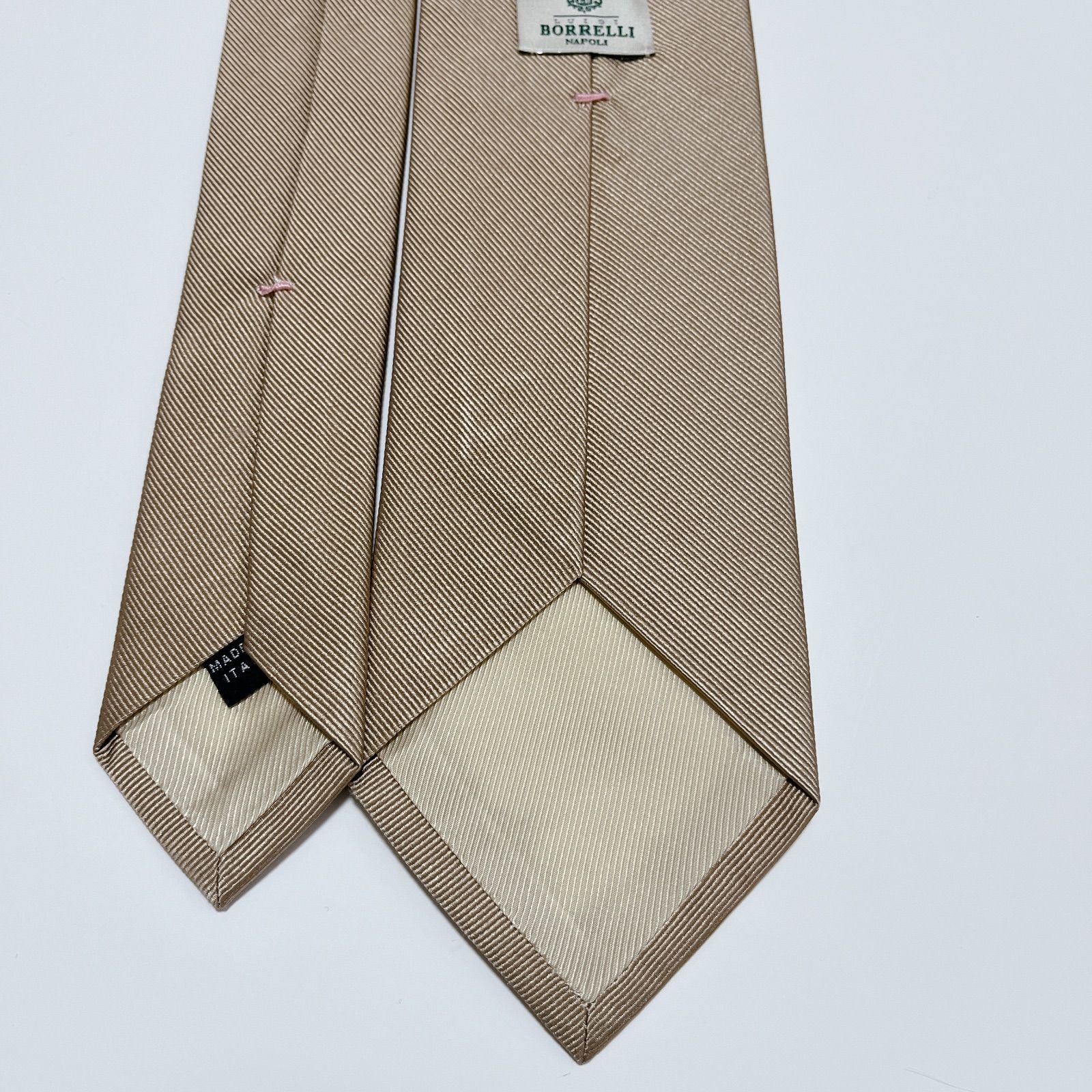 美品 ルイジボレッリ ネクタイ ソリッド 無地 ハイブランド 高級シルク 光沢感 楽天市場】ルイジボレッリ ルイジボレリ LUIGI BORRELLI ／ 【通年定番