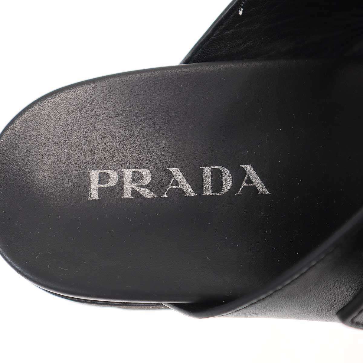 PRADA プラダ トライアングルロベルクロストラップサンダル 2X3129