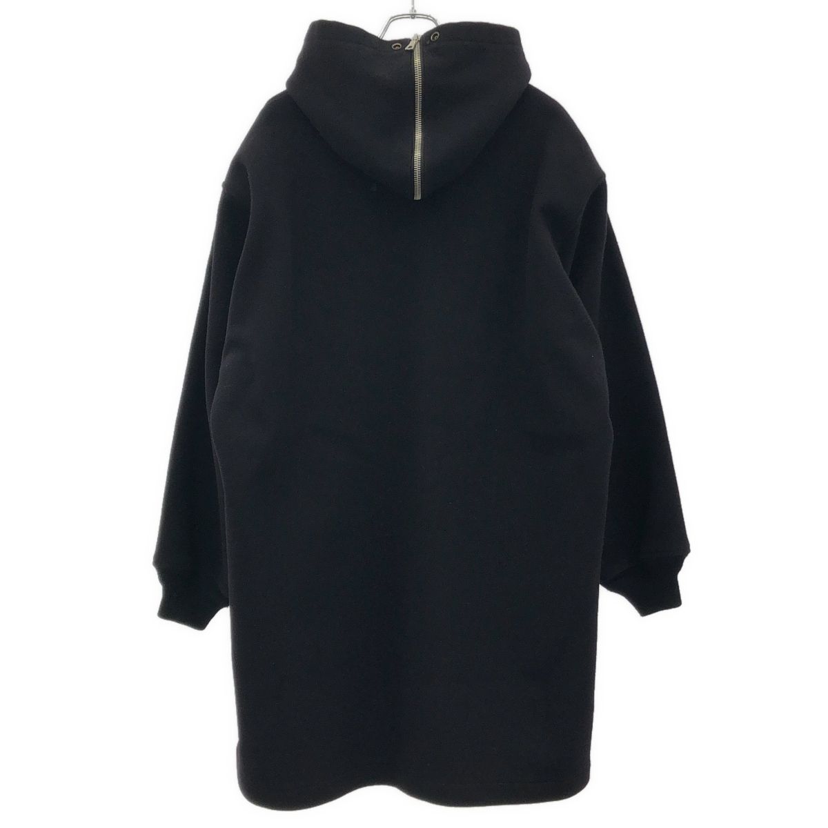 COMOLI コモリ 21AW メルトンウールフーデッドコート U03-04004