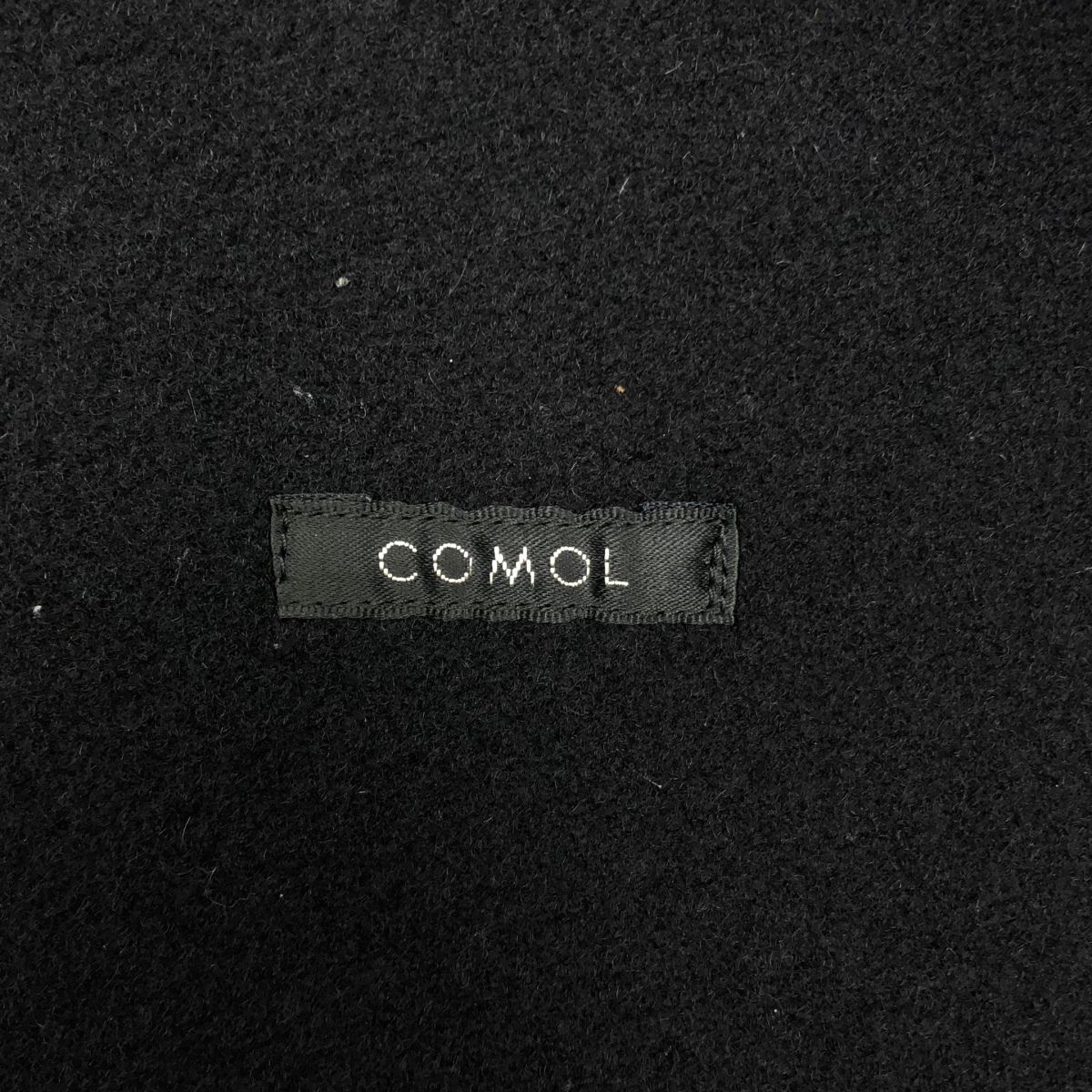 COMOLI コモリ 21AW メルトンウールフーデッドコート U03-04004
