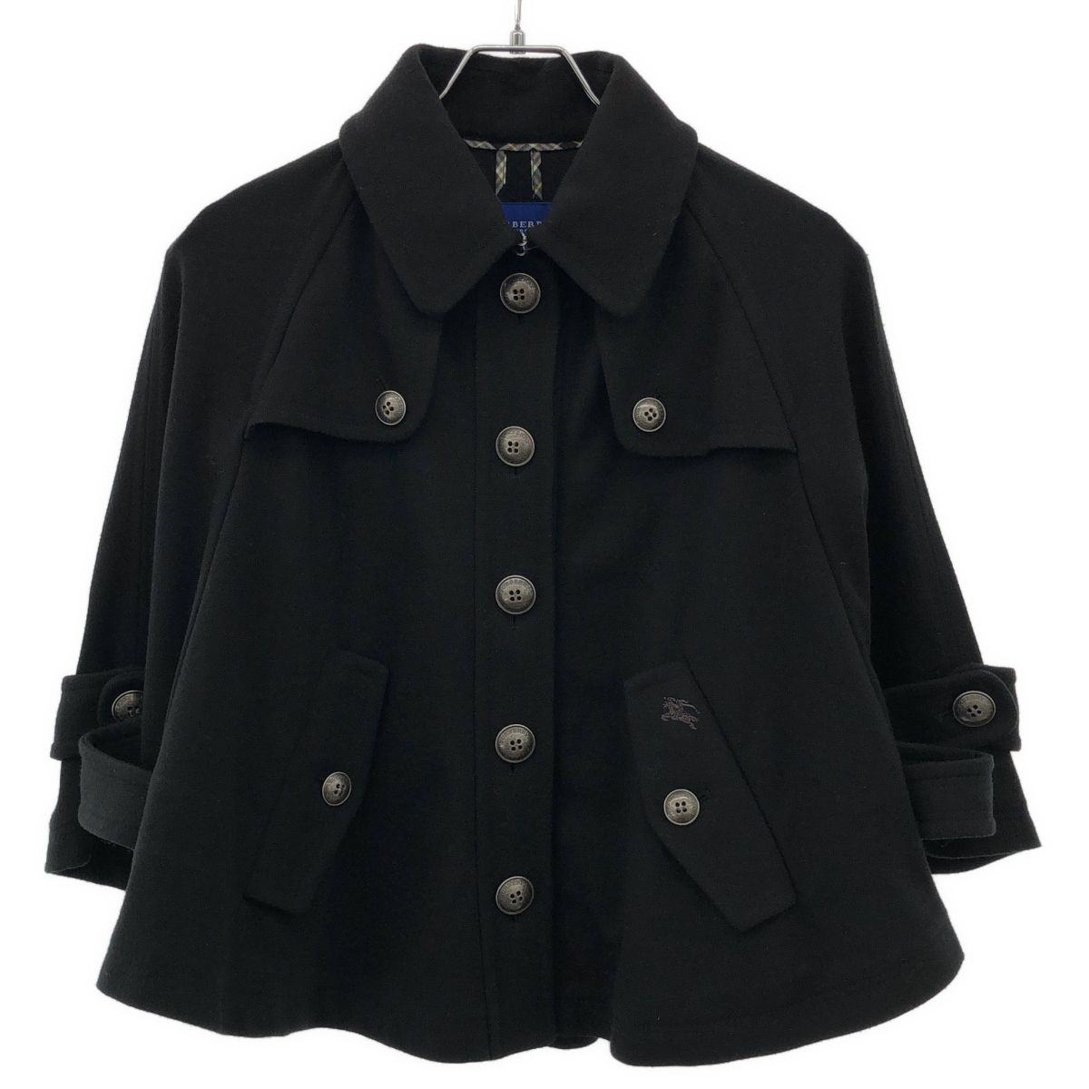 BURBERRY BLUE LABEL バーバリー ブルーレーベル トレンチポンチョ