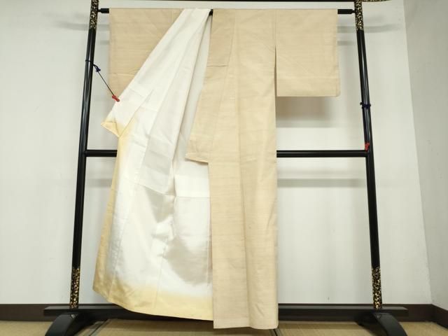 平和屋着物●紅花紬　米沢　間道　正絹　逸品　AABD0493fy 平和屋着物○紅花紬 米沢 間道 正絹 逸品 AABD0493fy - メルカリ