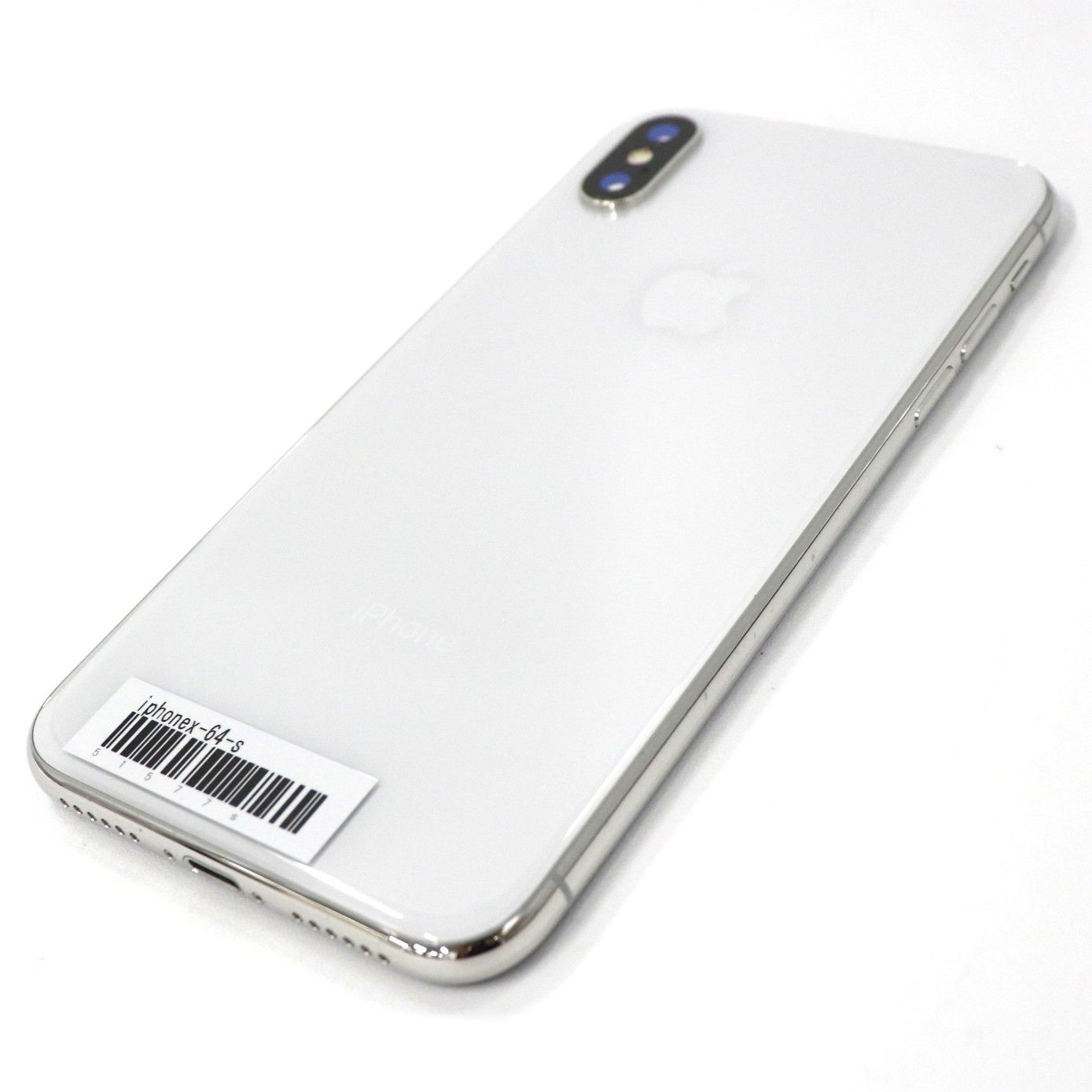 Apple iPhoneX 64GB (SIMフリー) iphonex-64-s シルバー【良い(B