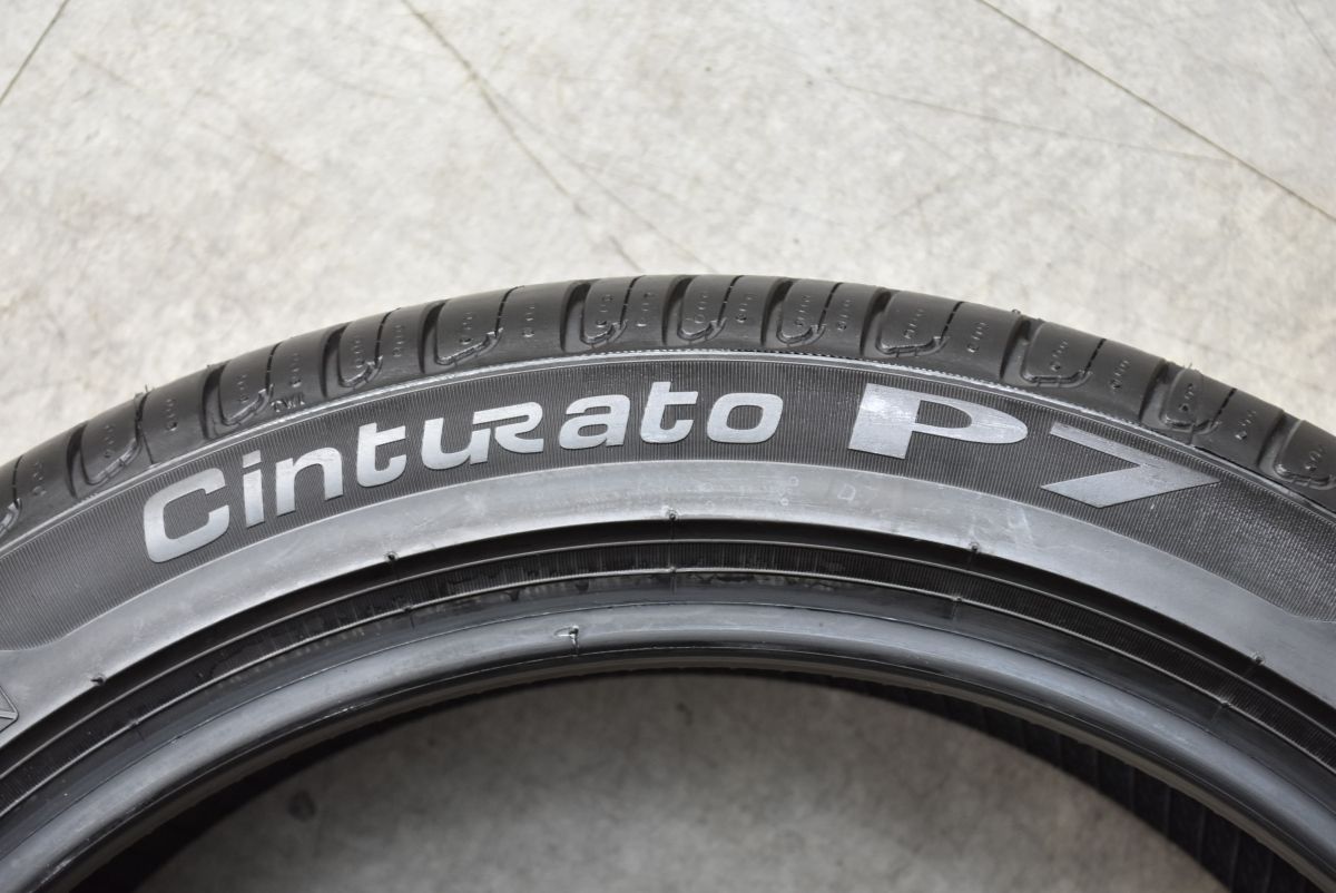 2024年製 バリ溝】ピレリ チントゥラート P7 215/45R18 4本セット ノア