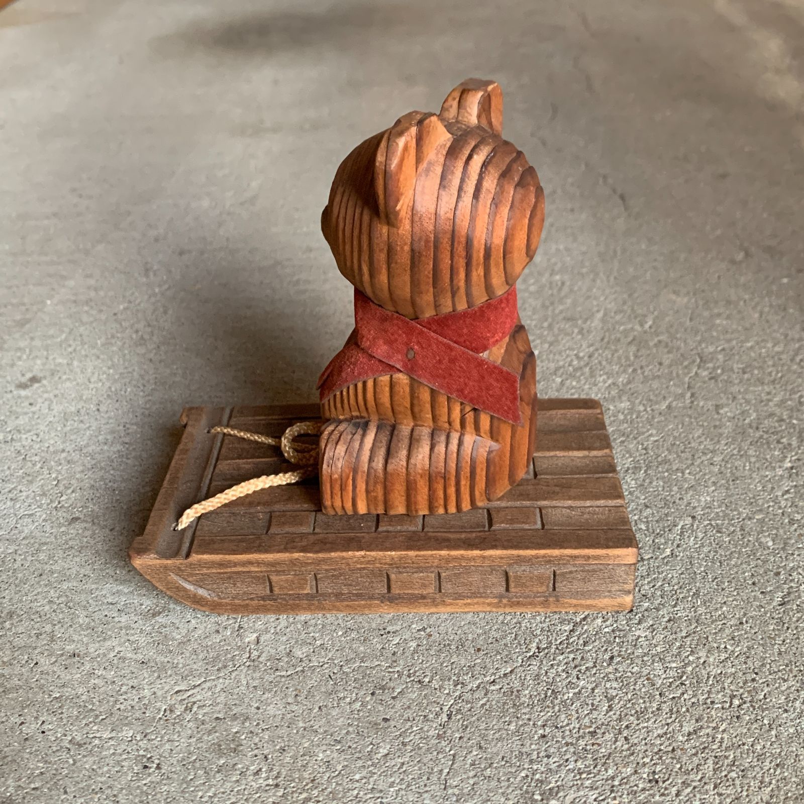 【北海道】　熊ボッコ　木彫り　置物 楽天市場】熊ボッコ 置物 大 北海道 お土産 木製 熊ぼっこ くまぼっこ