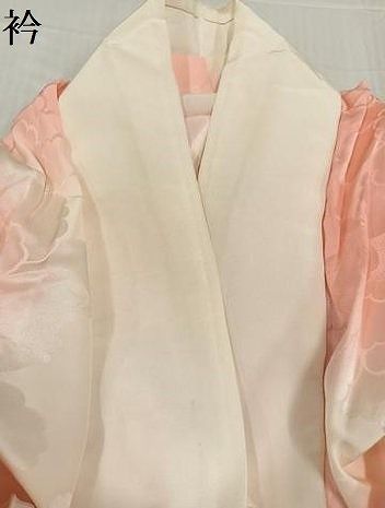 平和屋着物○振袖用長襦袢 無双仕立て 雲取り草花地紋 暈し染め