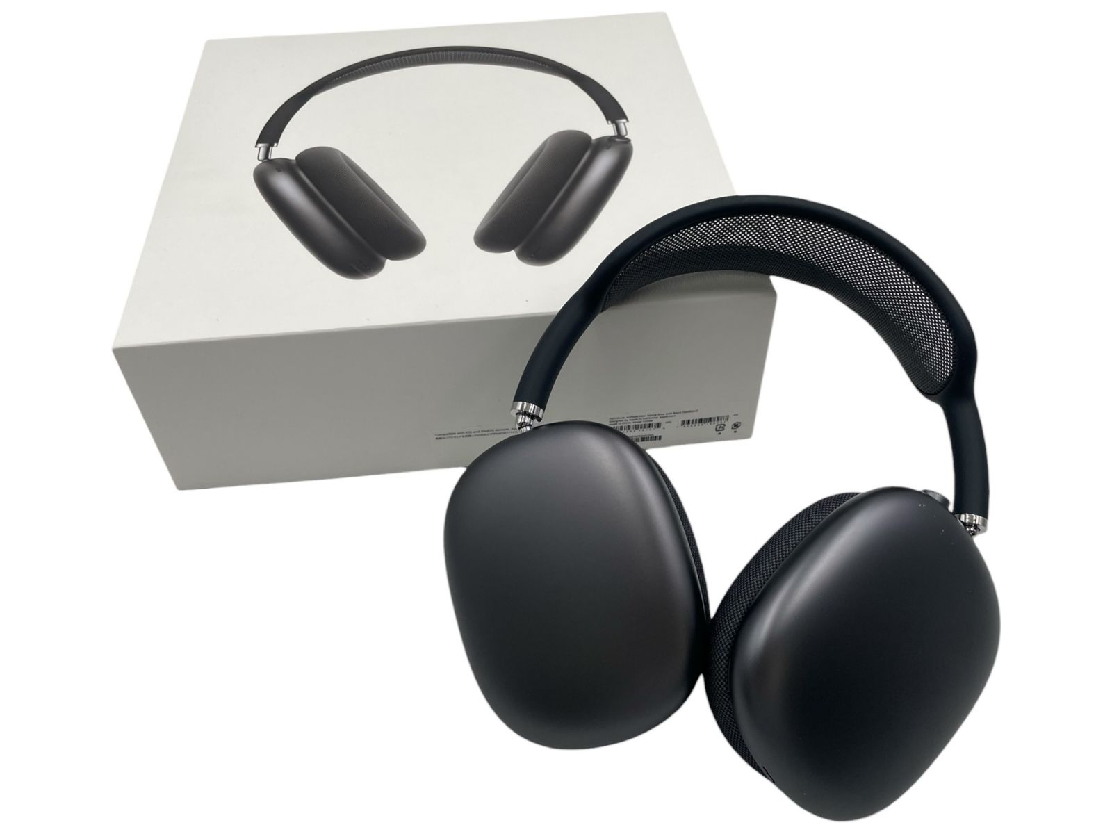 apple airpods max space gray A2096 本体のみ □AirPods Max A2096 スペースグレイ 動作確認済み 外箱付き 小傷あり