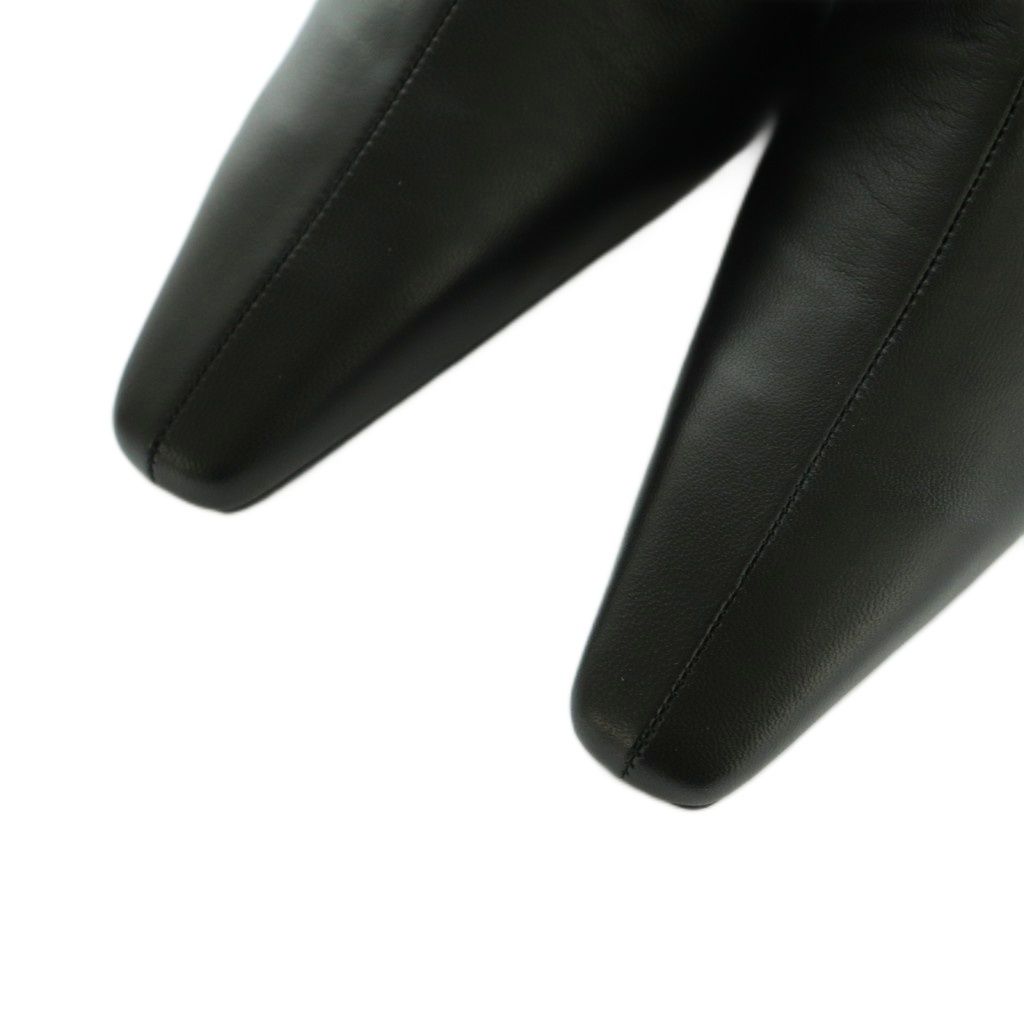 ETRE TOKYO × OHGA 23AWブーティースクエアトゥ24.5cm エトレトウキョウ ETRE TOKYO × オオガ OHGA 23AW ブーティー スクエア