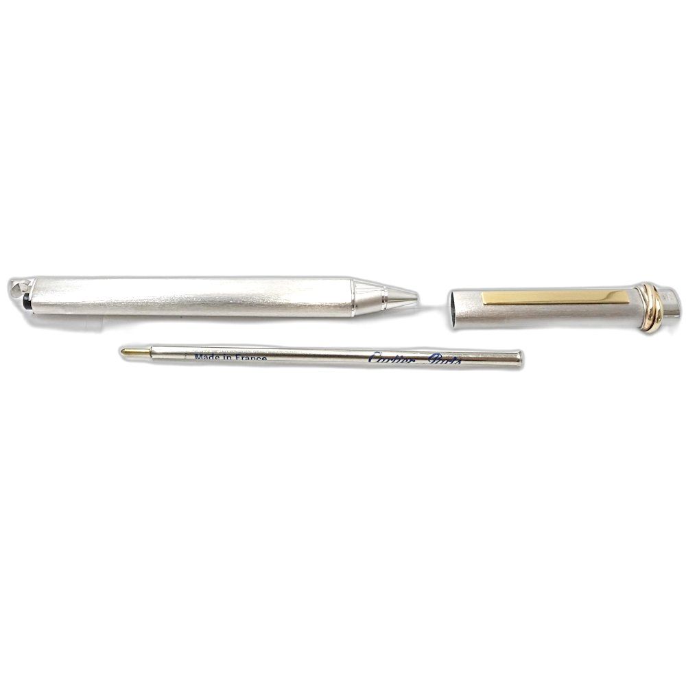 CARTIER カルティエ ボールペン トリニティ シルバーメタル シルバー