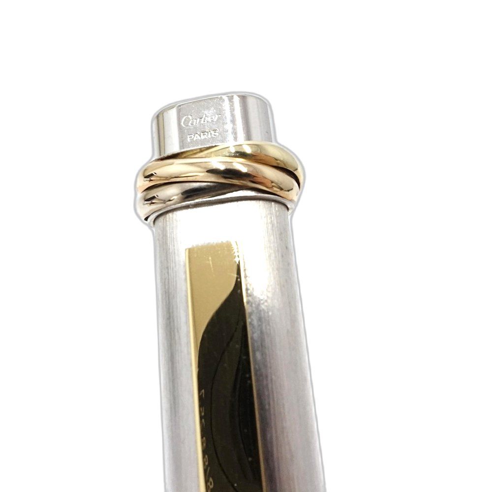 CARTIER カルティエ ボールペン トリニティ シルバーメタル シルバー