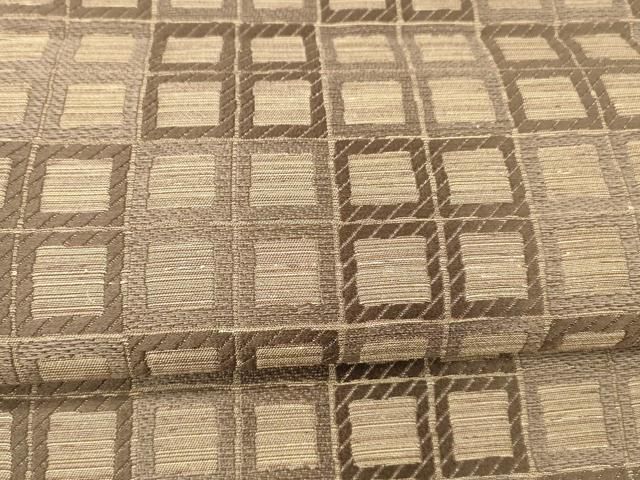 平和屋着物○全通柄袋帯 幾何学文様 やまと誂製 正絹 逸品 DAAZ4340cm