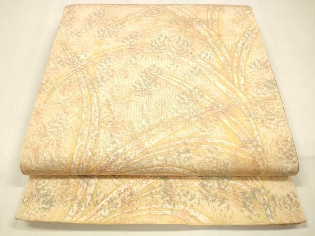 平和屋着物●六通柄袋帯　草葉文　正絹　逸品　DAAZ4517cm 平和屋着物○六通柄袋帯 草葉文 正絹 逸品 DAAZ4517cm - メルカリ