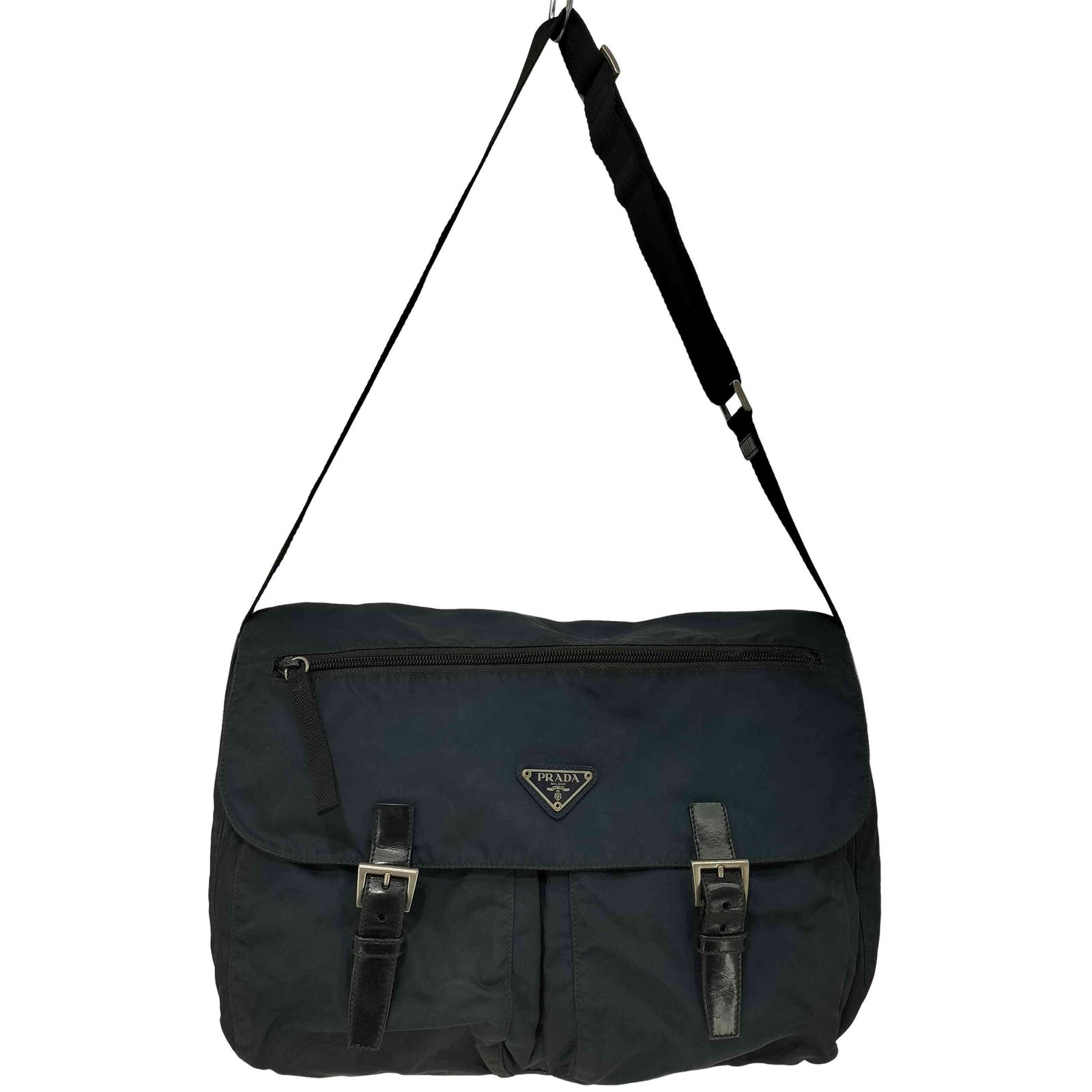 プラダ PRADA VELA 三角ロゴ テスートナイロン メッセンジャーバッグ