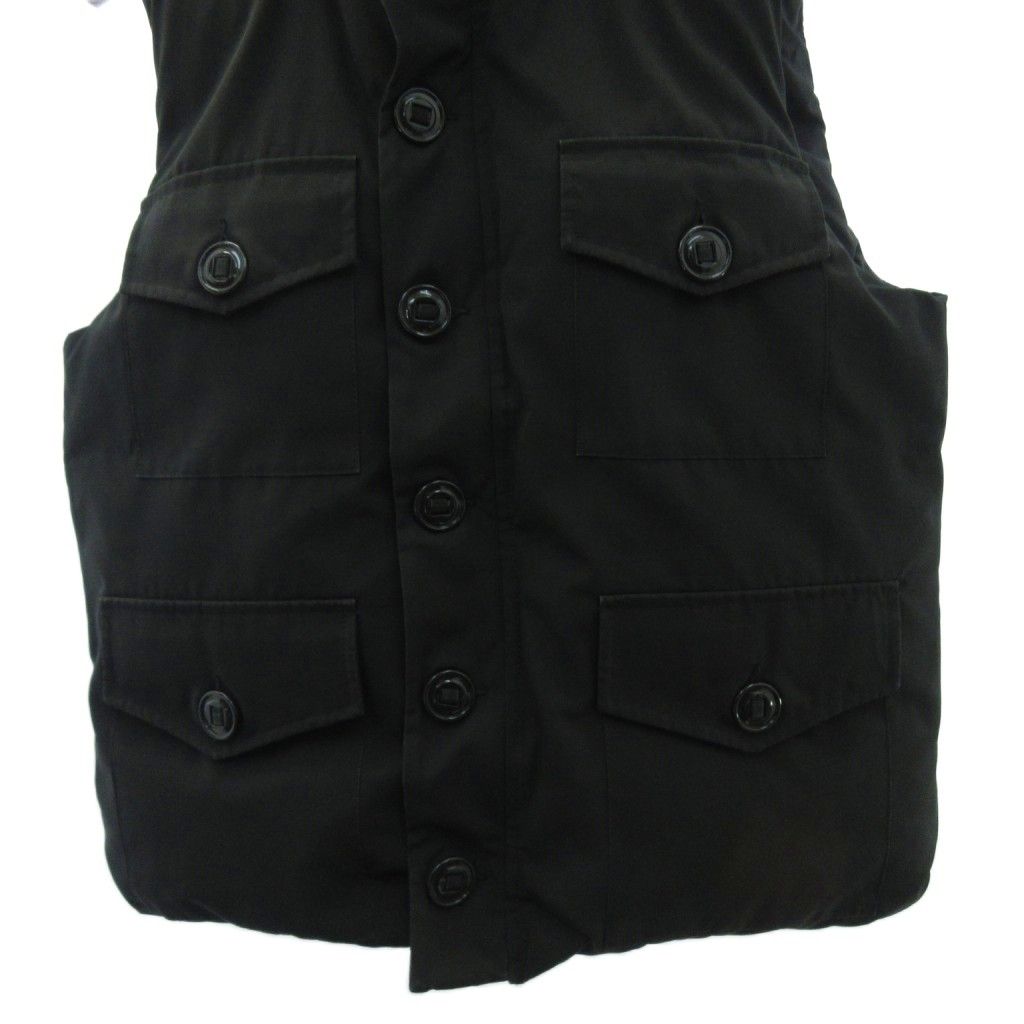  ・カナダグース・ダウンベスト・モントリオール・黒・L カナダグース CANADA GOOSE MONTREAL VEST モントリオール ダウン