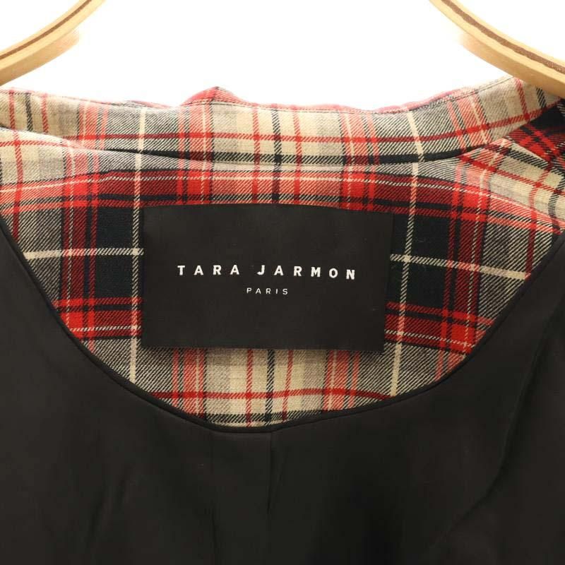 タラジャーモン TARA JARMON 23年製 タータンチェックジャケット 