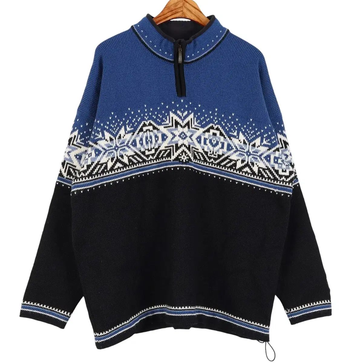 デイルオブノルウェー DALE OF NORWAY ハーフジップ ニット / k1096