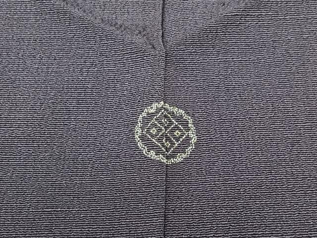 平和屋着物○お召 市松文様 正絹 逸品 AABC6095ck