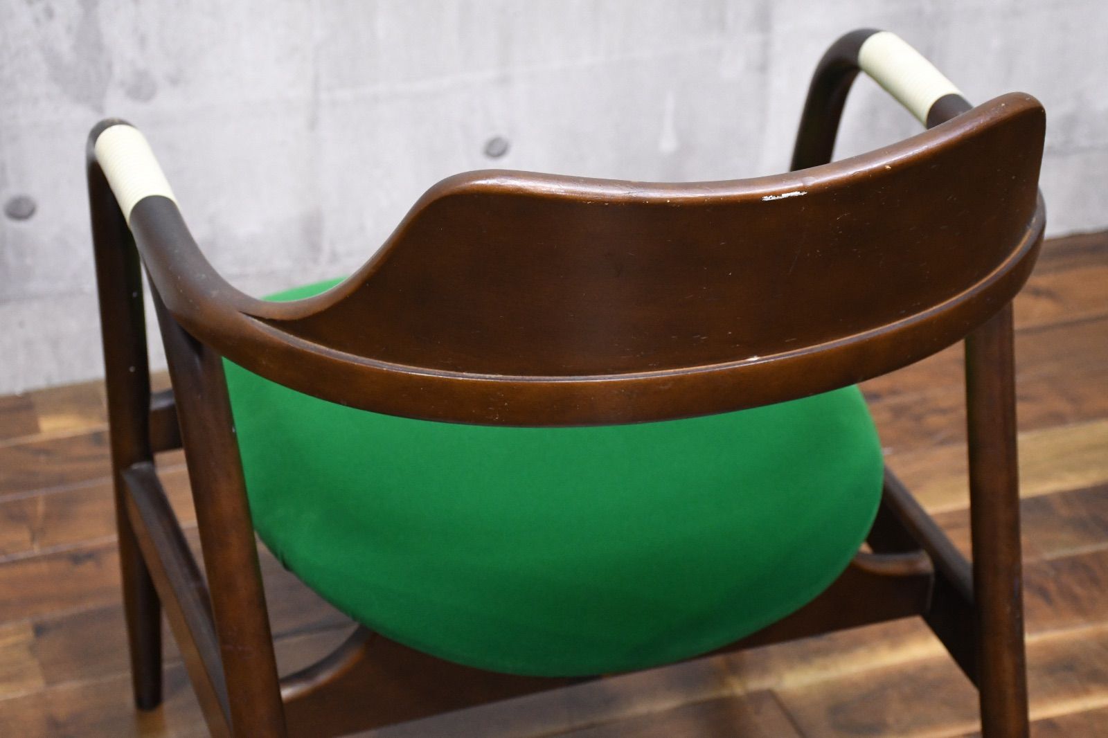 飛騨産業 キツツキ EIGER アイガー アームチェア　ヴィンテージ 飛騨産業 アイガー / EIGER チェア アームチェア グリーン【1