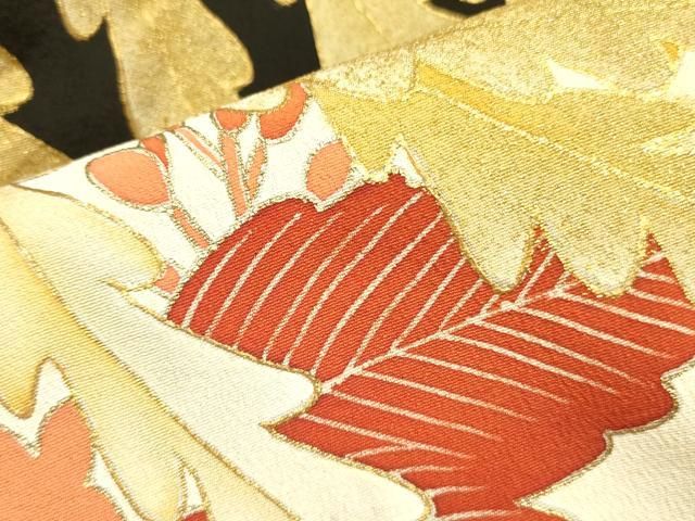 平和屋着物□豪華黒留袖 鳳凰花文 金彩 正絹 逸品 DAAZ2180op - メルカリ