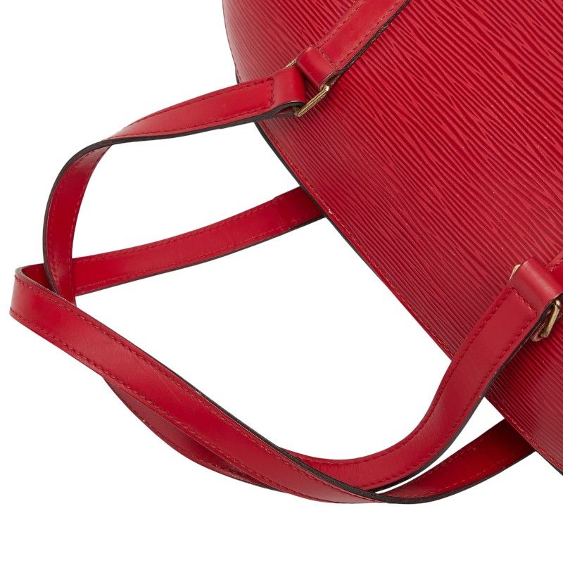 LOUIS VUITTON エピ スフロ 赤 バッグ ルイヴィトン エピレザー スフロ
