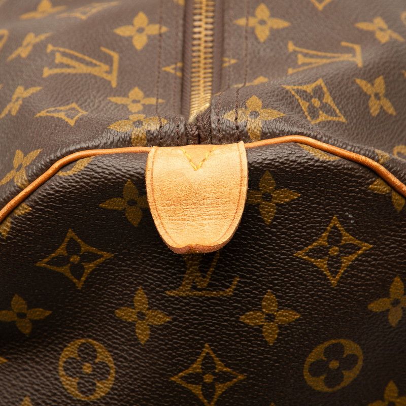 ルイヴィトン ボストンバッグ キーポル60 モノグラム トラベル PVC 革 茶 中古・古着通販】LOUIS VUITTON (ルイ ヴィトン) トラベルバッグ