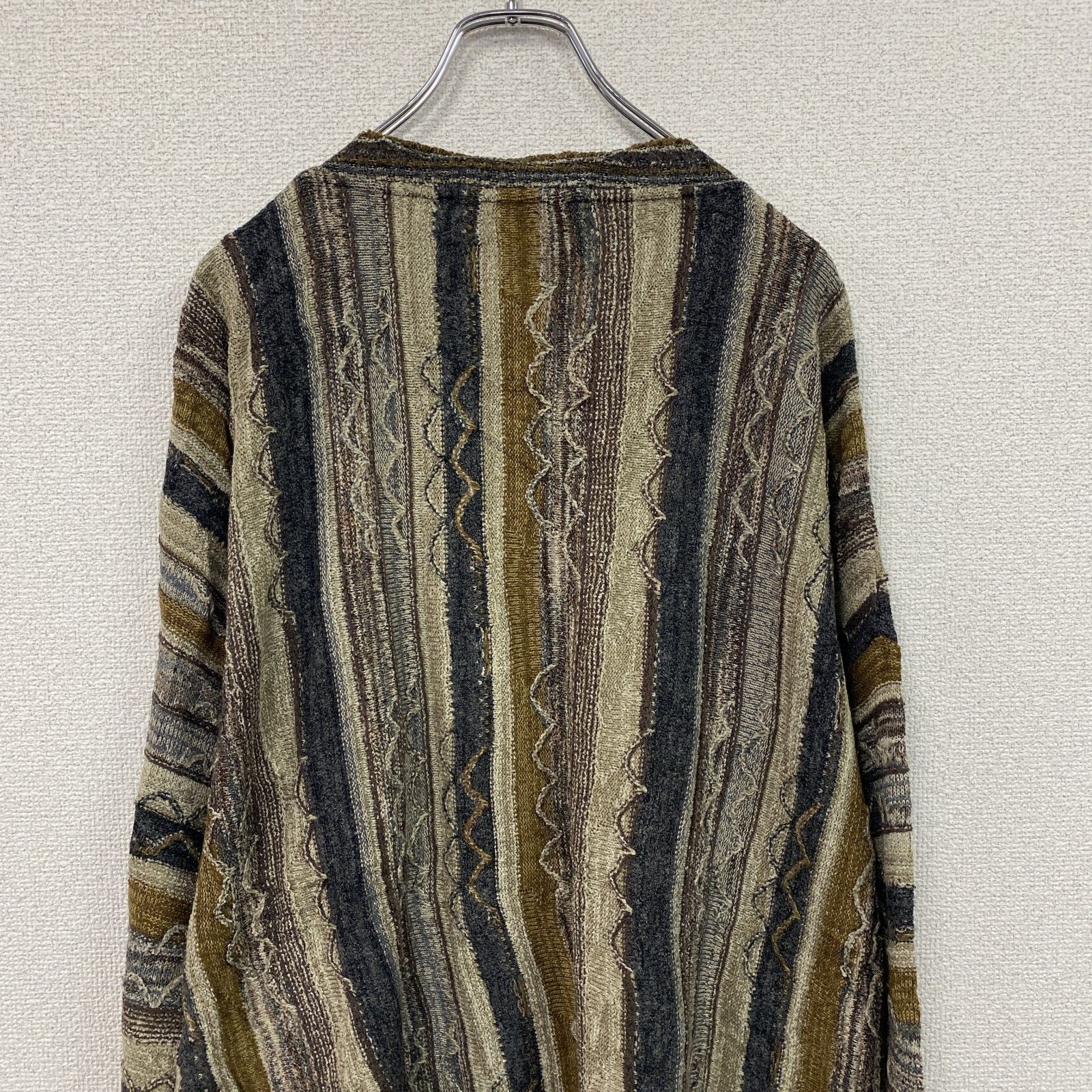 古着 used ～90s Protege COOGI風アクリルニットセーター 3Dニット