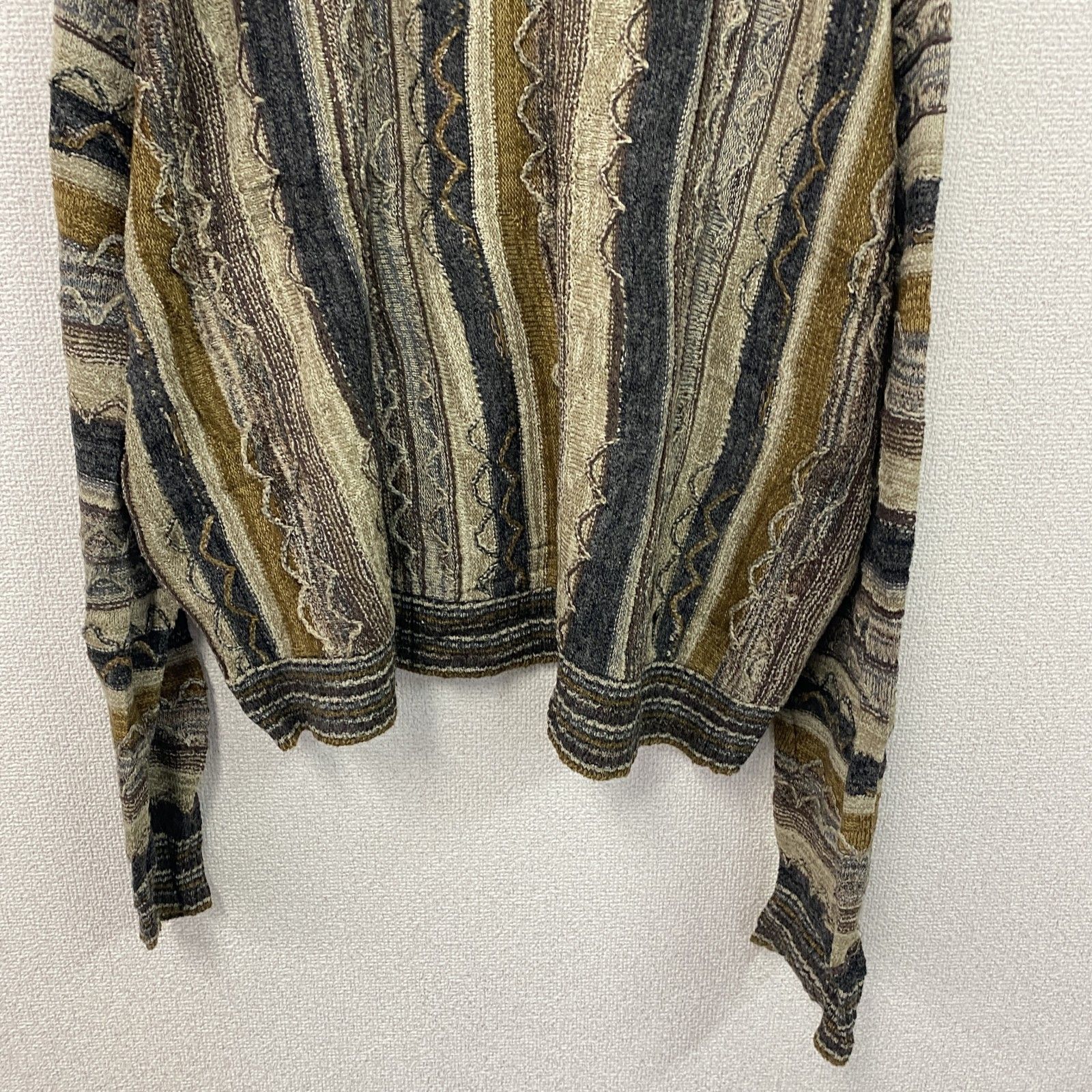 古着 used ～90s Protege COOGI風アクリルニットセーター 3Dニット