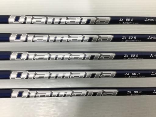 中古】 ダンロップ SRIXON ZX4 6S アイアンセット IR Diamana ZX for