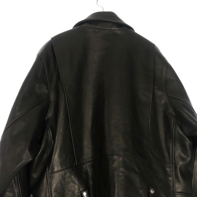 セヴシグ SEVESKIG 25AW Cow Leather D-Pocket Riders カウレザー