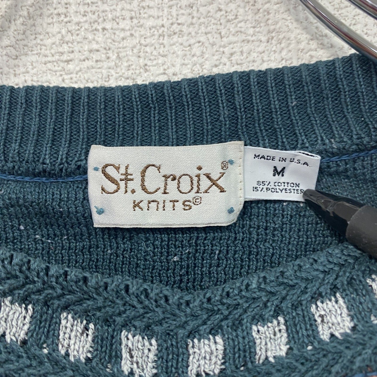 90s ST.Croix 3Dデザインコットンニット セーター XXL USA製 90s ST.Croix 3Dデザインコットンニット セーター XXL USA製 【公式通販】