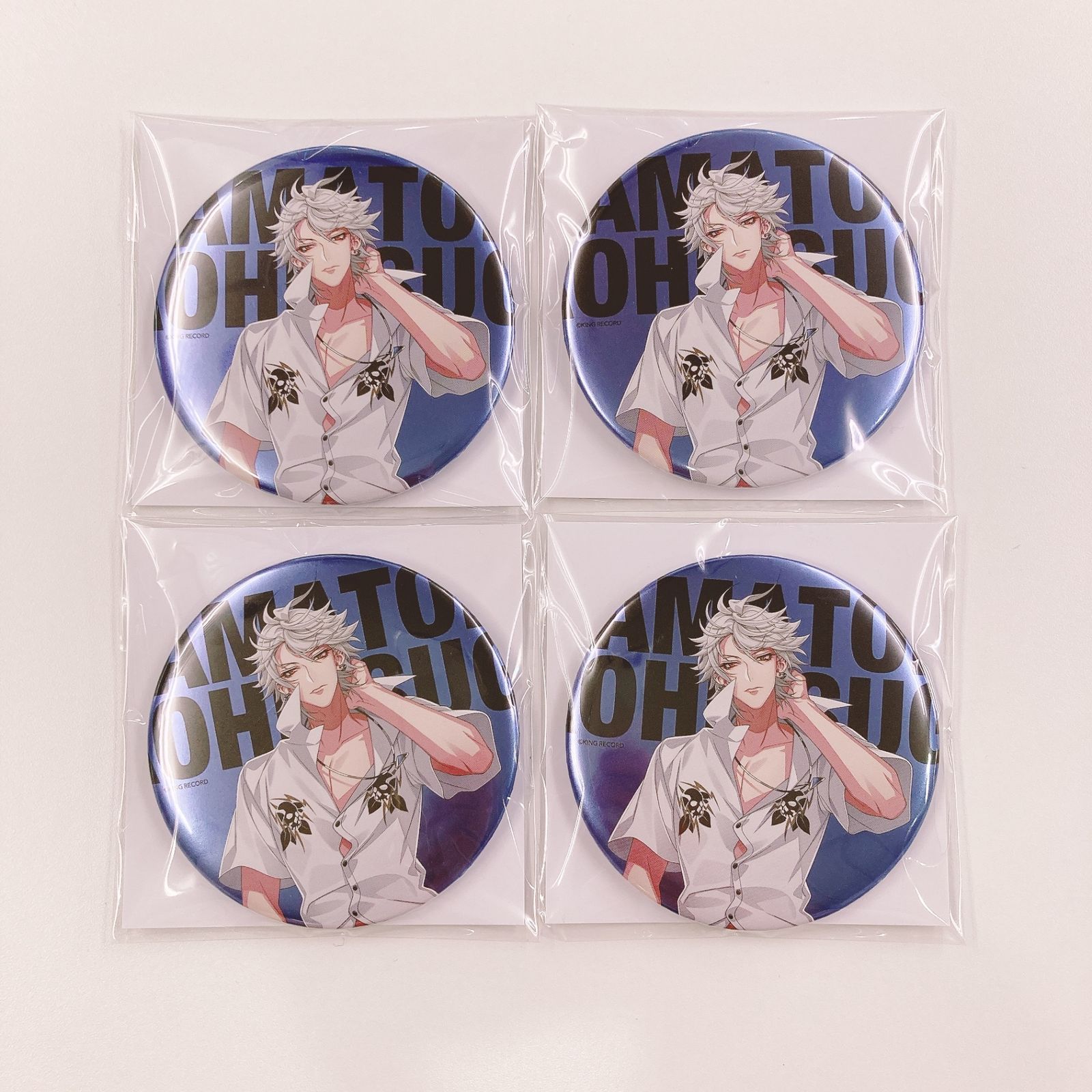 4個セット 碧棺左馬刻(文字水平) 「ヒプノシスマイク -Division Rap