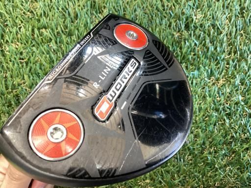 中古】 オデッセイ O WORKS R-LINE 33インチ レフティ USA パター PT