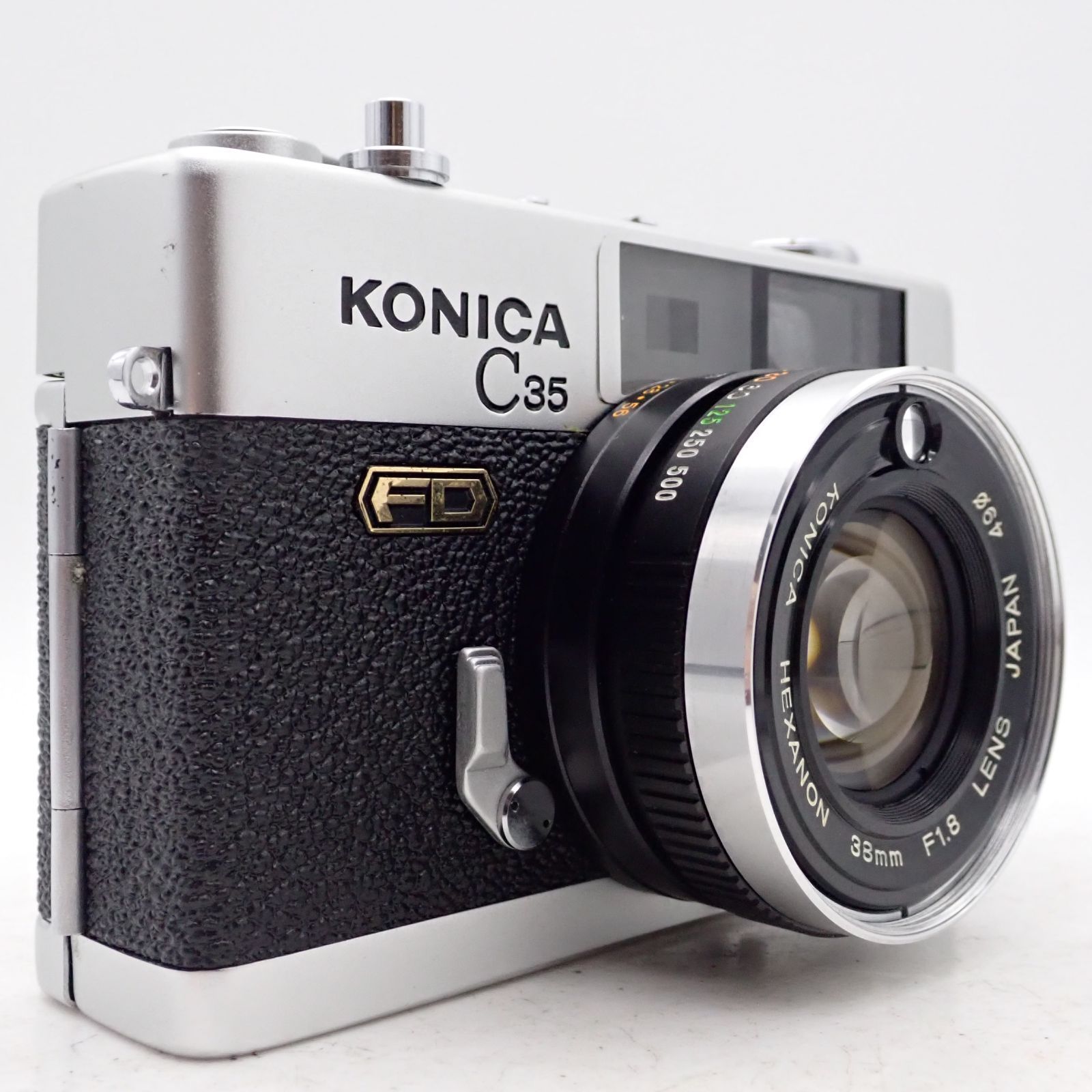 極上品 KONICA C35 FD HEXANON 38mm f1.8 レンジファインダー