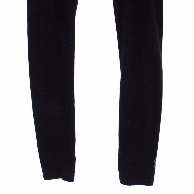 クロムハーツ CHROME HEARTS ロゴ プリント レギンス M ブラック 黒