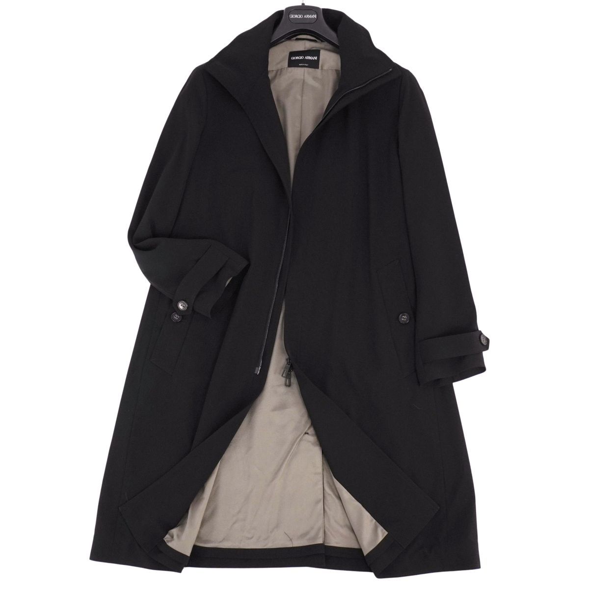美品 ジョルジオアルマーニ GIORGIO ARMANI コート ロングコート