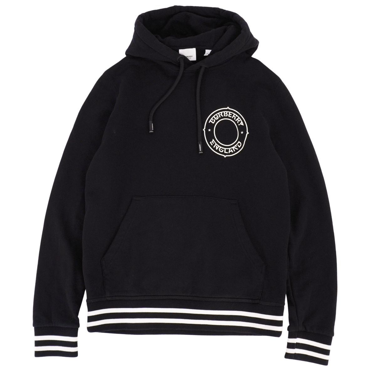 美品 バーバリー BURBERRY パーカー フーディー スウェット ロングスリ 