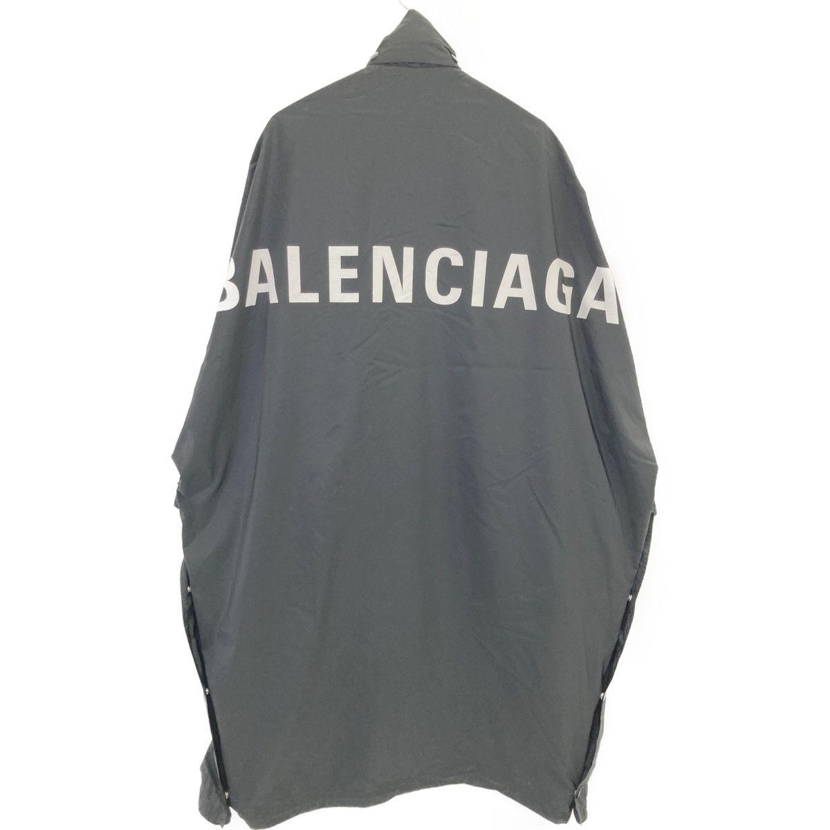 BALENCIAGA ロゴプリント レインコート 超希少‼️ 2025年最新】バレンシアガ balenciaga レインコートの人気アイテム
