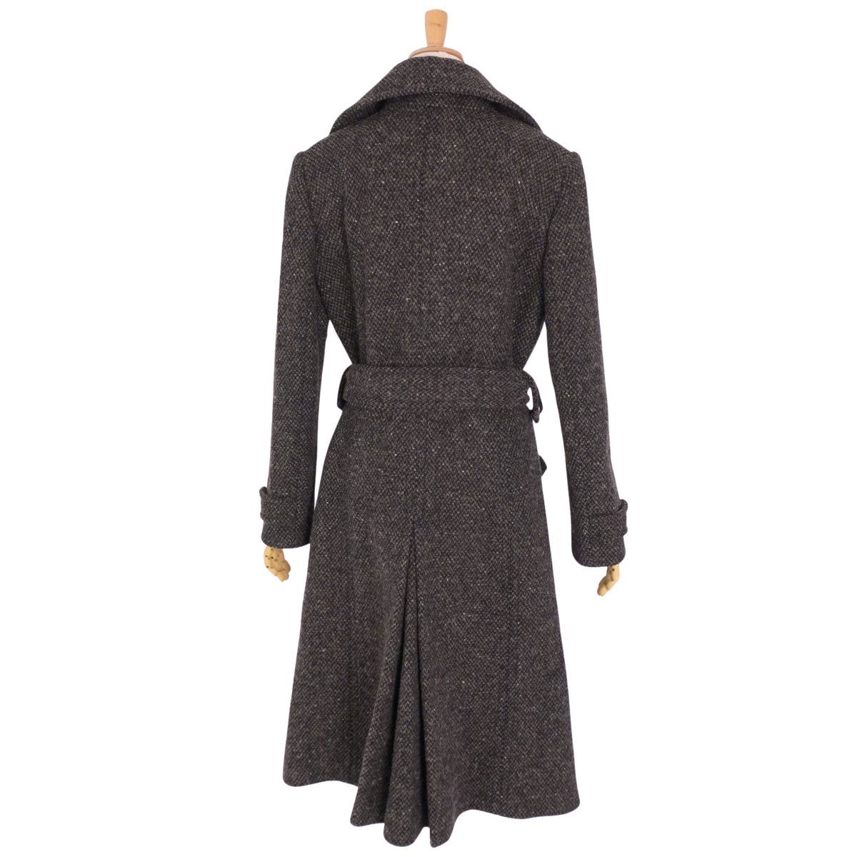 美品 ドルチェ&ガッバーナ DOLCE&GABBANA ロングコート ダブルブレ