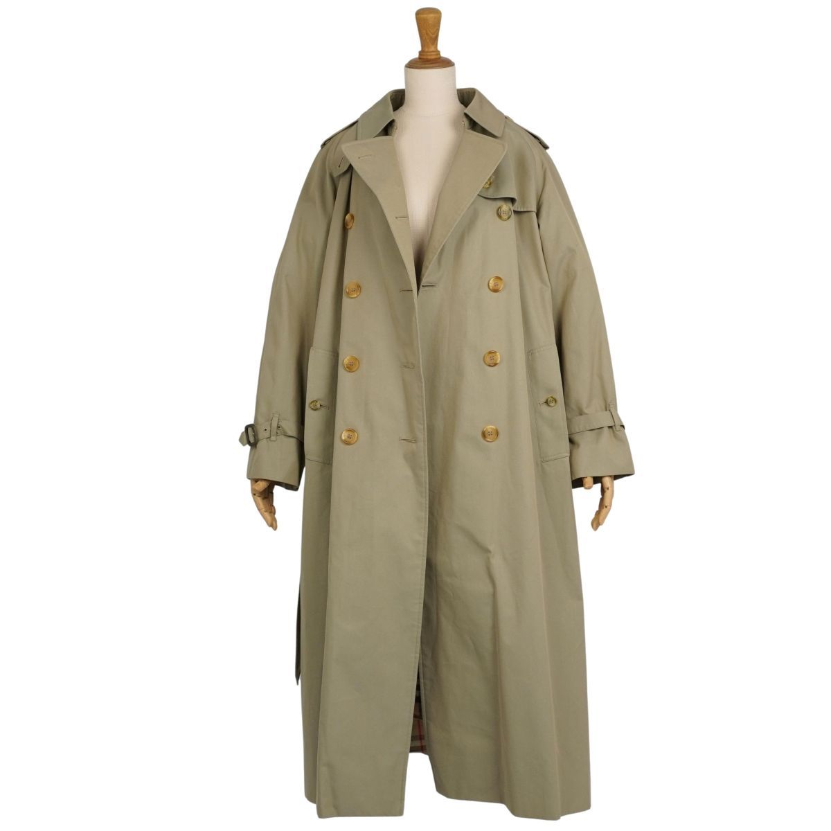 大人気！Burberrysライナー付き ビンテージ コート バーバリー カーキ 極美品 Vintage バーバリー Burberrys コート 英国製 ライナー - メルカリ