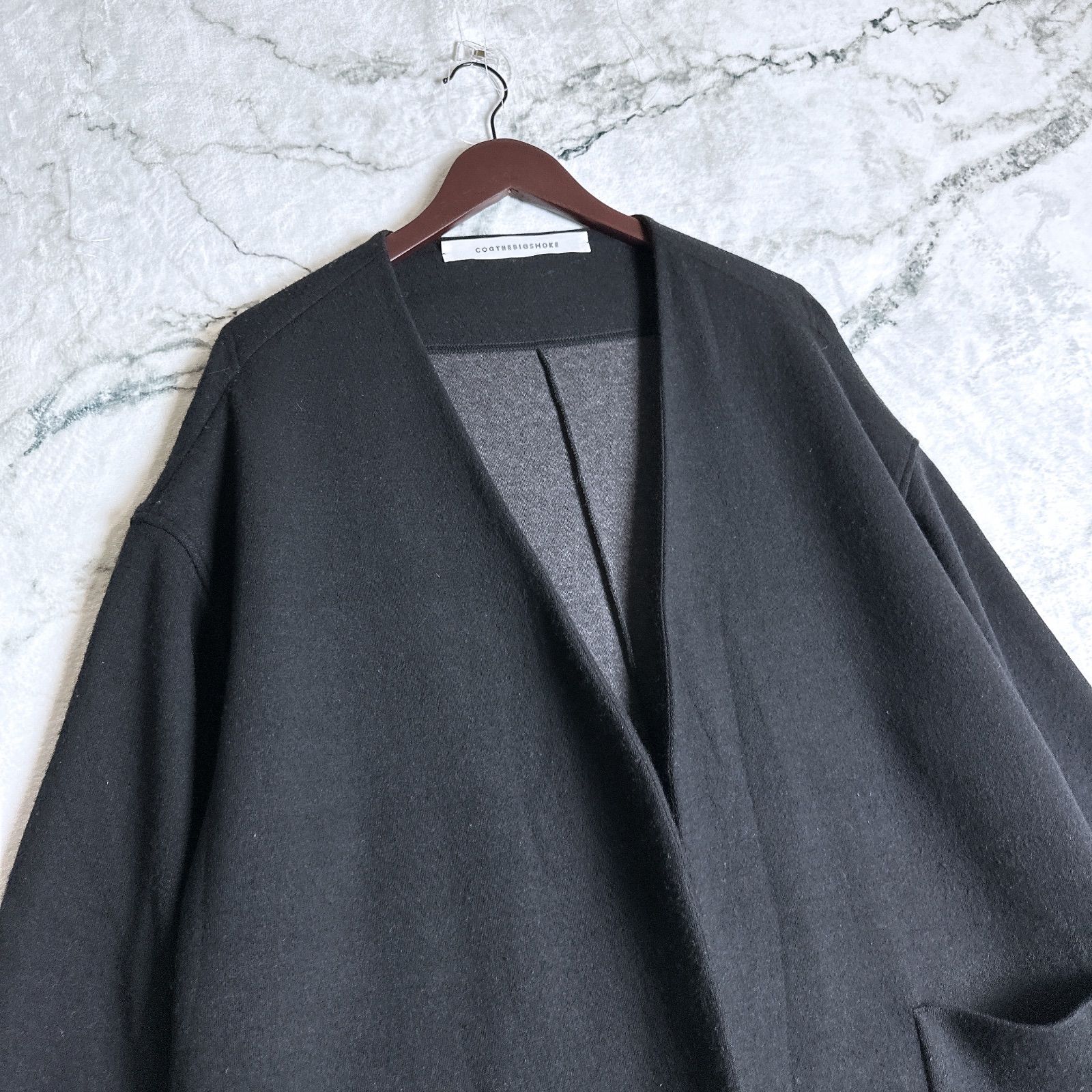 COGTHEBIGSMOKE コグザビッグスモーク ロングコート ビッグシルエット