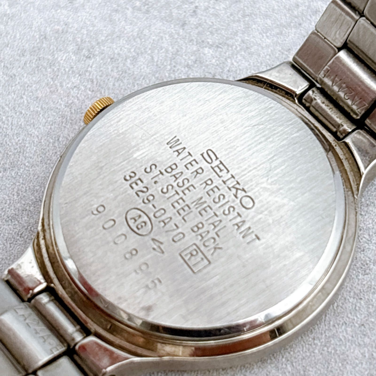 稼働 SEIKO セイコー レディース 腕時計 クレオ 3E29-0A70 シルバー