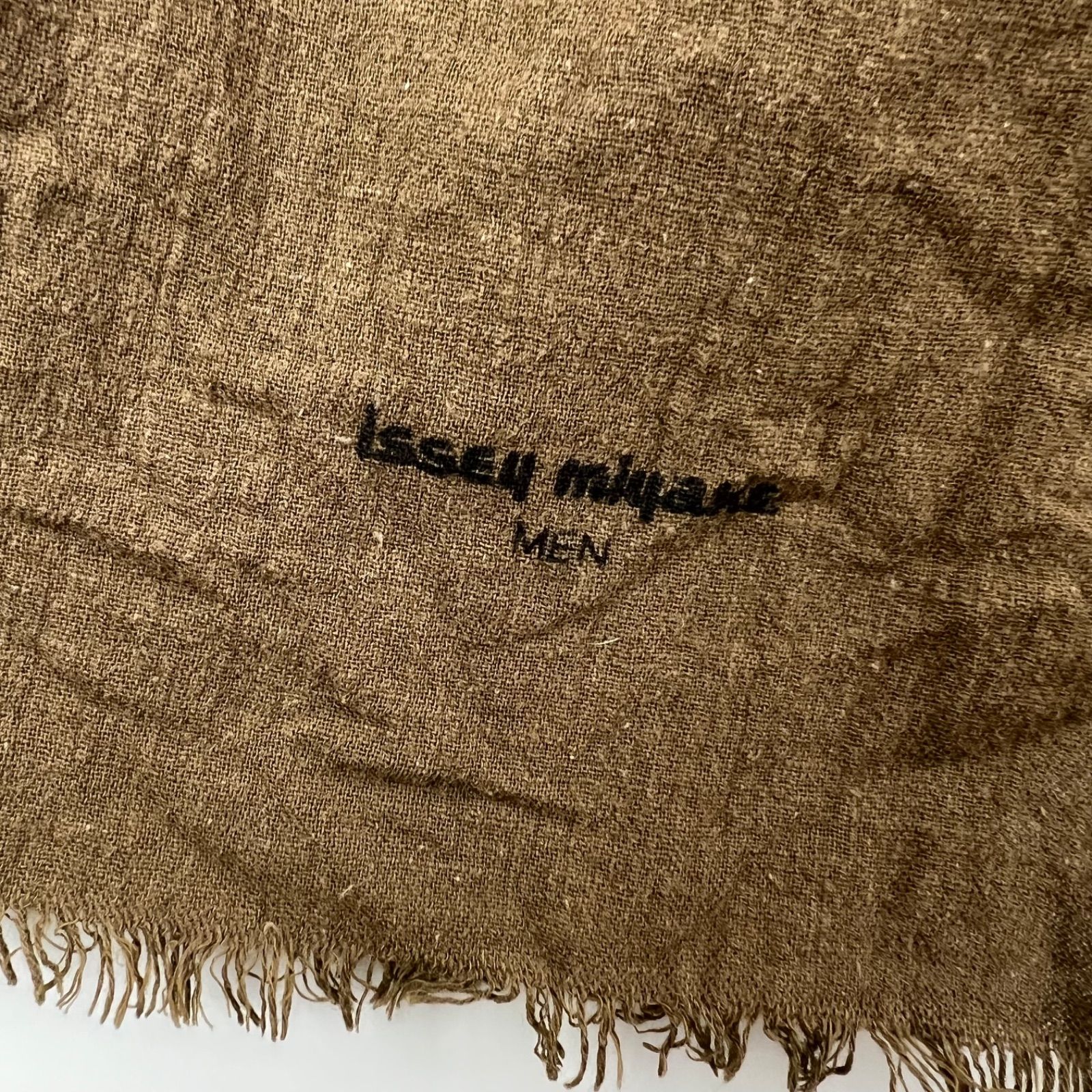 ISSEY MIYAKE MEN 80s JAPAN vintage cotton Large stall BE17013