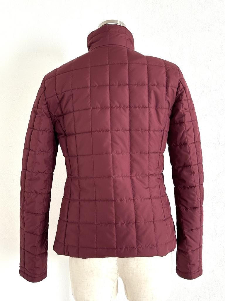 OLD ENGLAND オールドイングランド キルティングコート 34 ボルドー