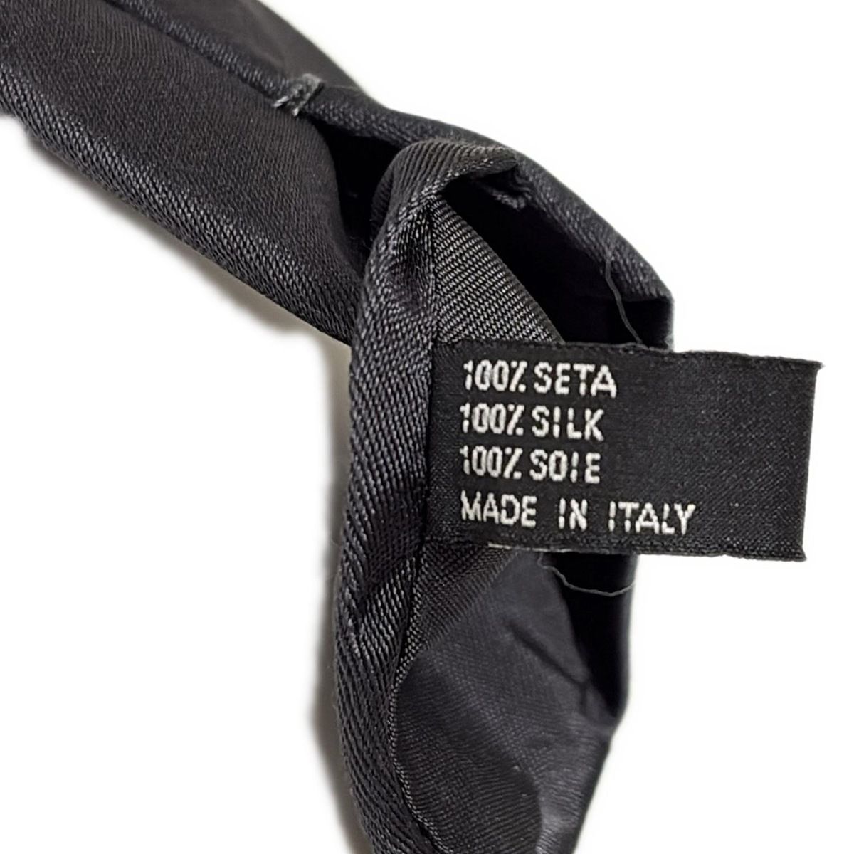 プラダ24AW ウール ネクタイ ダークグレー プラダ24AW ウール ネクタイ