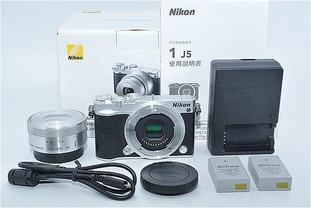 470☆良品☆Nikon ミラーレス一眼 Nikon1 J5 標準パワーズームレンズ