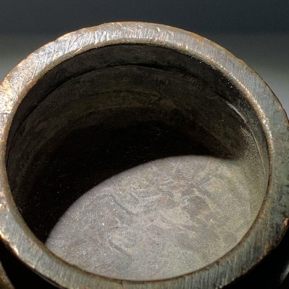 銅器 三足鼎 双耳香炉 宣徳炉 香道具 挿香炉 装飾品 工芸品 置物