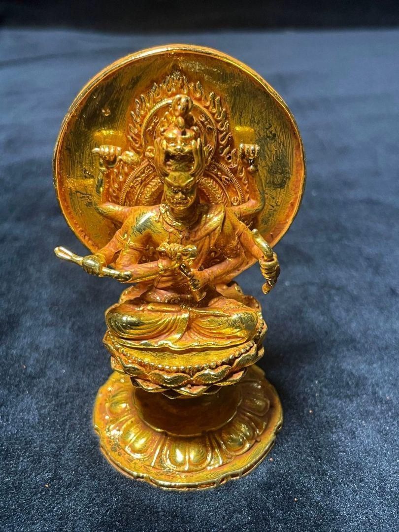 仏教美術 仏像 地蔵 菩薩 観音 銅製 開運 風水 工芸品 置物 - メルカリ