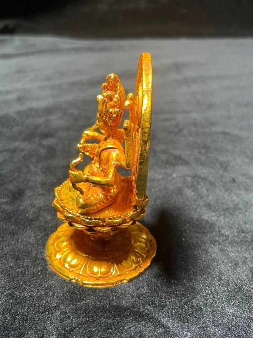 仏教美術 仏像 地蔵 菩薩 観音 銅製 開運 風水 工芸品 置物 - メルカリ