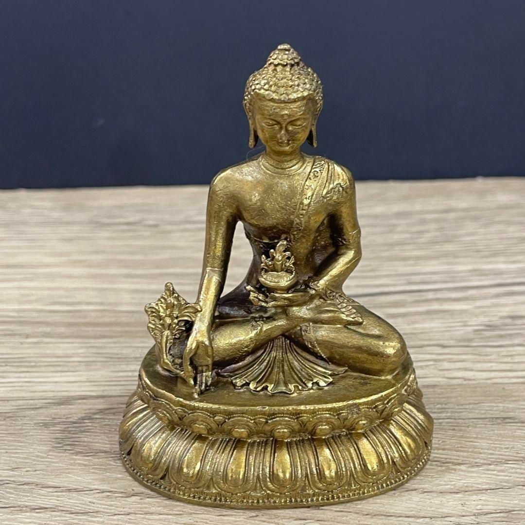 仏教美術 仏像 三宝仏 銅製 仏像 彫刻 置物 開運 風水 工芸品 - メルカリ